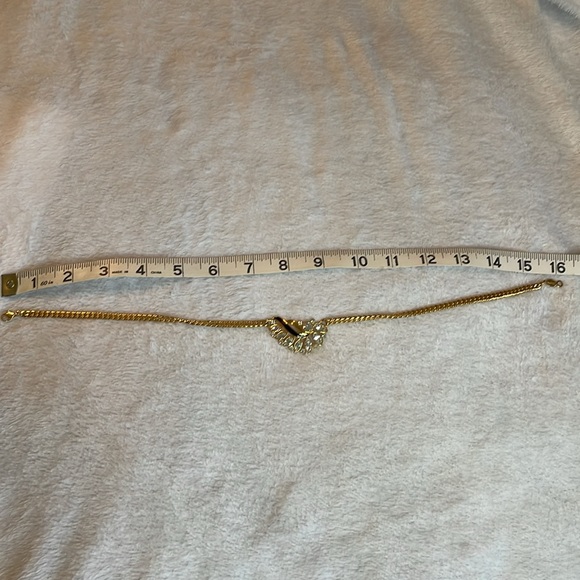 Vintage Napier Choker with crystals and black enamel accents - Picture 6 of 10